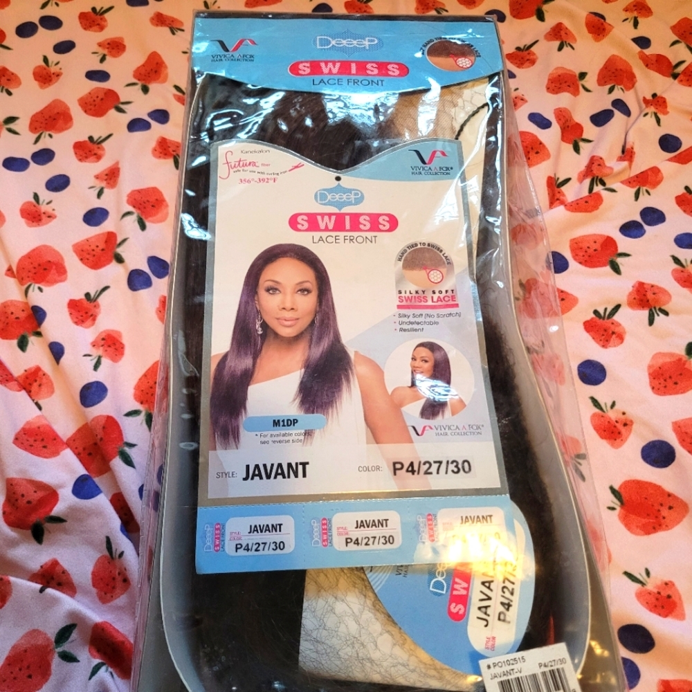 Vivica Fox/ Swiss lace front/ Jayant/ P4/27/30